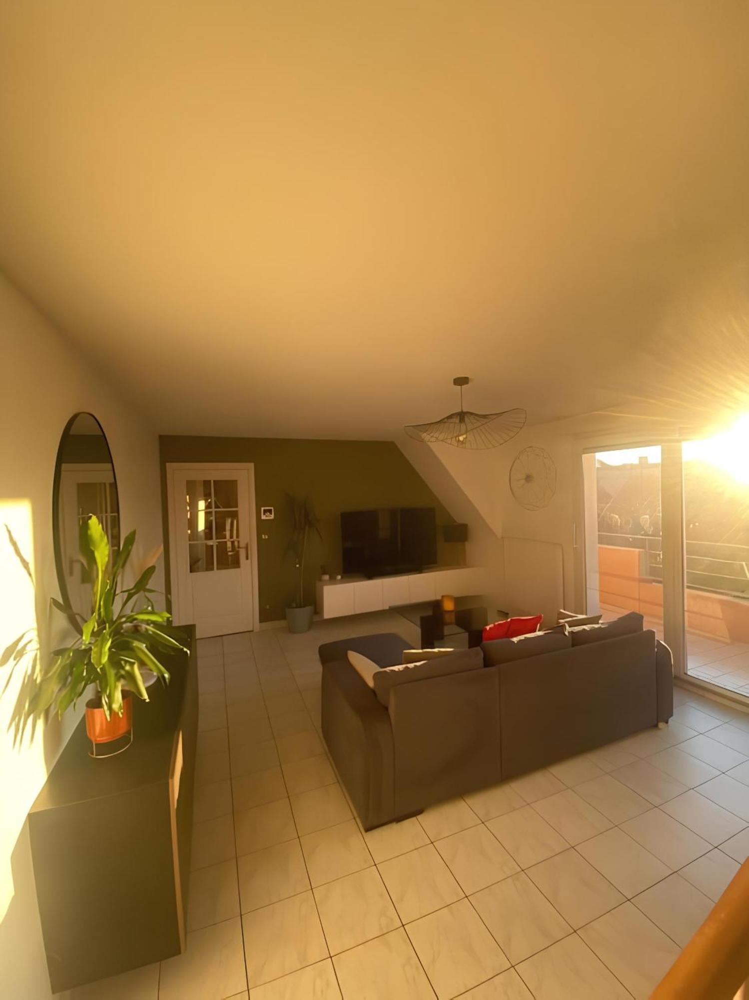 Superbe Duplex Proche Centre Ville Parking Gratuit Colmar Exteriér fotografie